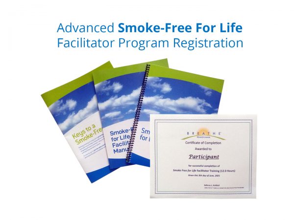 Advanced Smoke-Free For Life Facilitator Training Registration